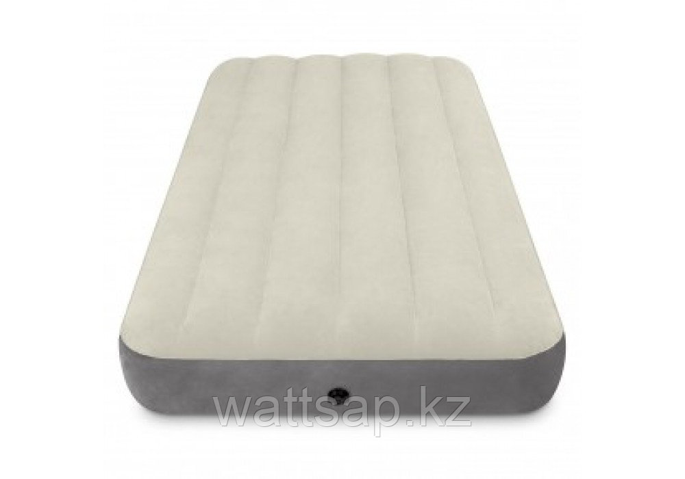 Кровать надувная Intex  99Х191Х25 см, max 136 кг Intex 64707, без насоса