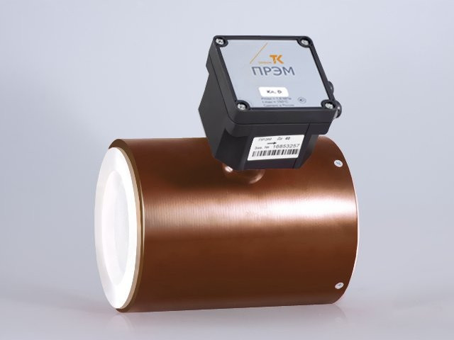 Преобразователь расхода электромагнитный ПРЭМ, Dy 100 мм, Qmin 1,9 м3/ч