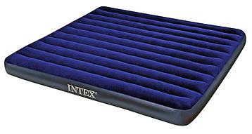 Кровать надувная Intex 183x203x22 см, max 273 кг Intex 68755, поверхность флок