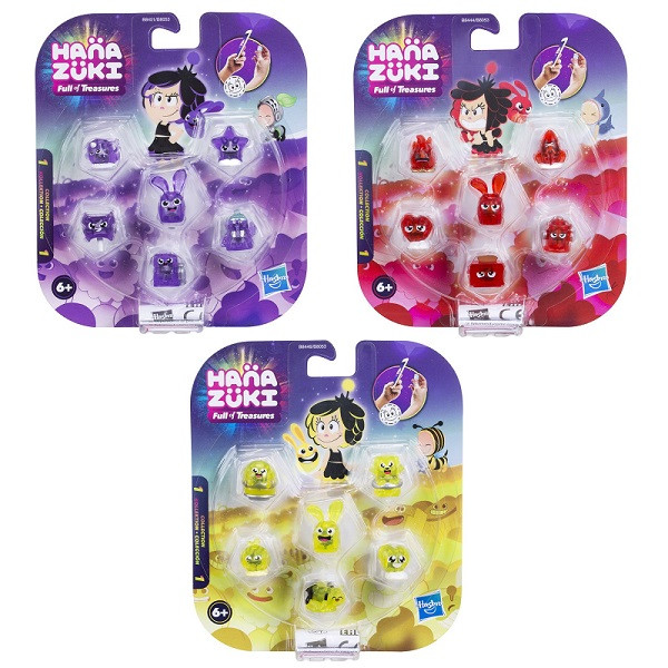Hasbro Hanazuki B8053 6 фигурок-сокровищ в упаковке