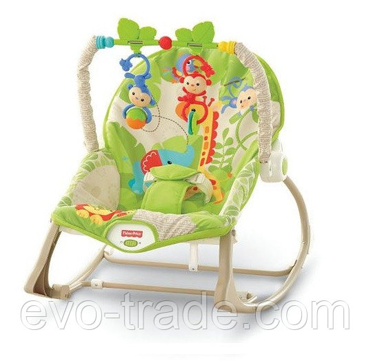 Кресло-качалка "Веселые обезьянки из тропического леса" от I-baby