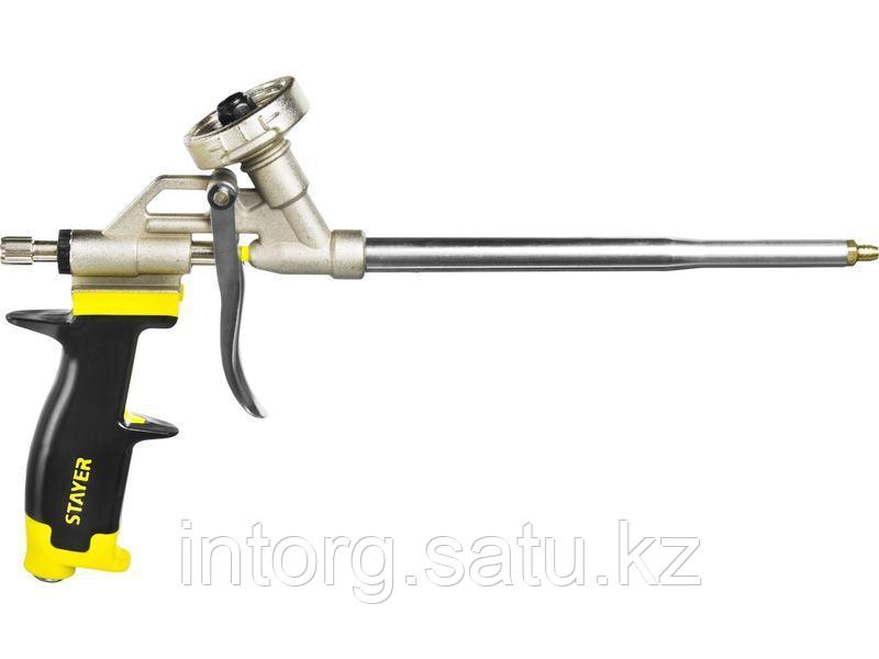 Пистолет STAYER "PROFESSIONAL" "PROGun" для монтажной пены, металлический корпус - фото 1 - id-p42818622