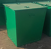 Контейнера для мусора металлические с крышкой