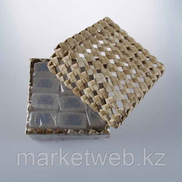 Кристалл-слиток супер-мини брусок с глицерином (20 штук в коробке из пальмы Пандан) - фото 2 - id-p46360655