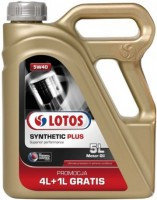 Моторное масло LOTOS SYNTETIC PLUS THERMAL CONTROL 5w40 4+1 литра