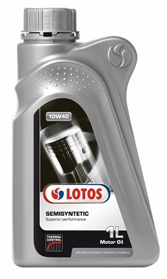 Моторное масло LOTOS SEMISYNTETIC DIESEL THERMAL CONTROL 10w40 1 литр