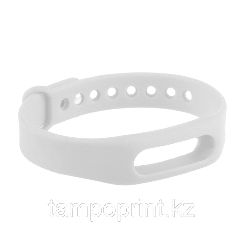 Ремешок силиконовый для фитнес-браслета Xiaomi Mi Band 1s Pulse белый