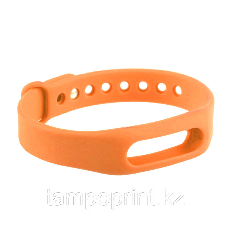 Ремешок силиконовый для фитнес-браслета Xiaomi Mi Band 1s Pulse оранжевый
