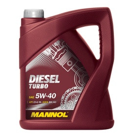 Моторное масло MANNOL Diesel Turbo 5w40 5 литров