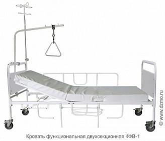 Кровать функциональная двухсекционная КФВ-1 (Россия) - фото 1 - id-p46399986
