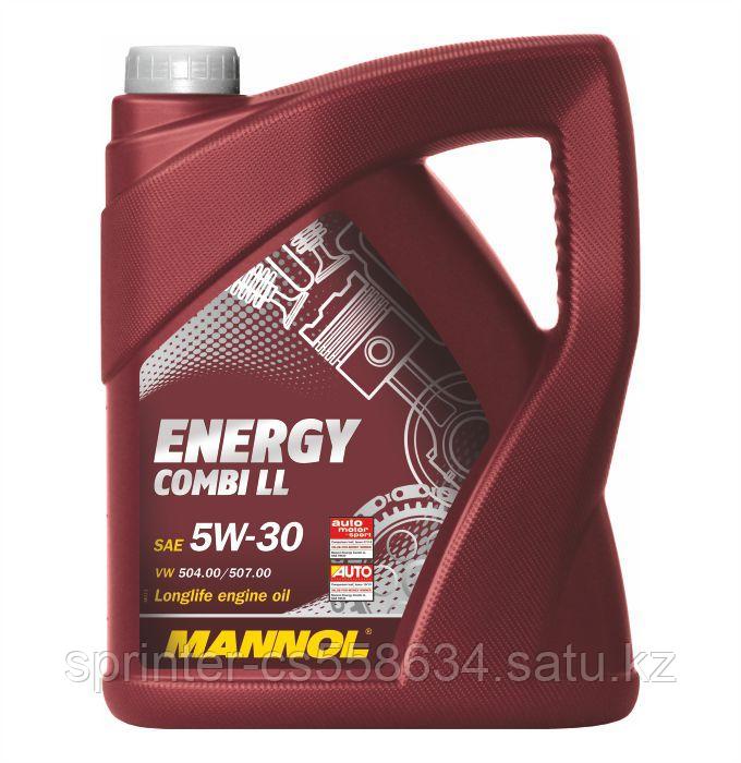 Моторное масло MANNOL Energy Combi LL 5w30 5 литров