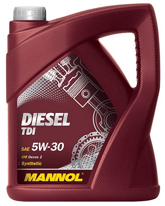 Моторное масло MANNOL Diesel TDI 5w30 4 литра