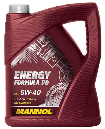 Моторное масло MANNOL Energy Formula PD 5w40 5 литров