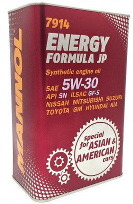 Моторное масло MANNOL Energy Formula JP 5w30 1 литр