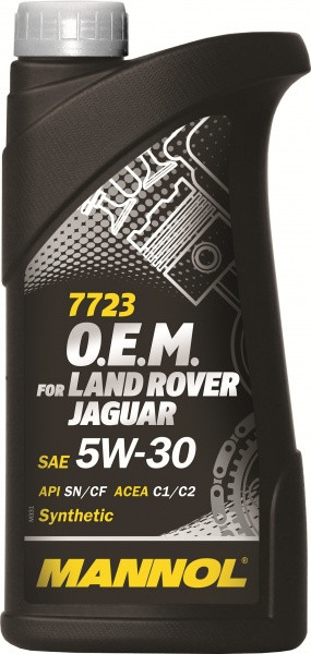 Моторное масло MANNOL O.E.M. for Land Rover Jaguar 5w30 1 литр