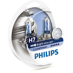 Галогенные лампы Philips Crystal Vision H7 4300K 12972CVSM