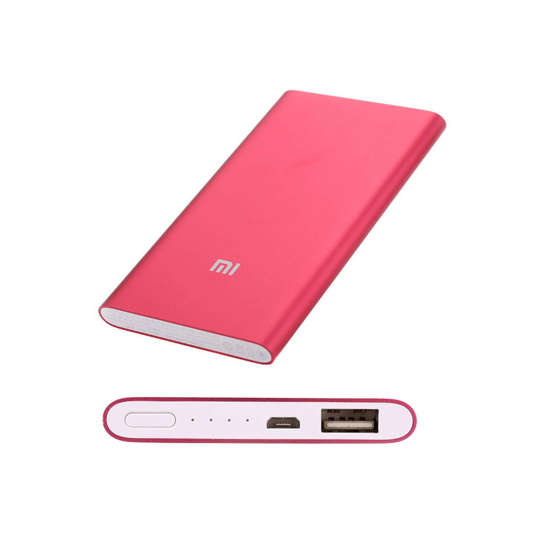 Портативное зарядное устройство, Xiaomi, Mi Power Bank NDY-02-AM 5000 mAh, Выход USB: 1*2.1A, Индика