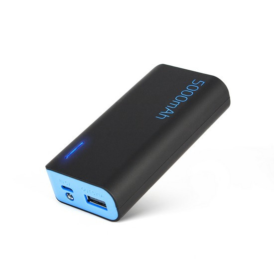 Портативное зарядное устройство, SVC, UPB-802B, 5000 mAh, Выход USB: 1*1А, Индикатор заряда, LED-фон