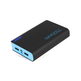 Портативное зарядное устройство, SVC, UPB-805B, 7500 mAh, Выход 2 USB: 1*2.1А и 1*1А, Индикатор заря