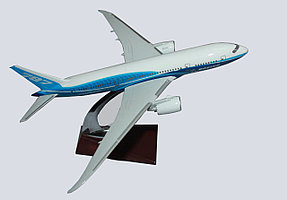 Самолет-сувенир, "Boing 787", 260 мм