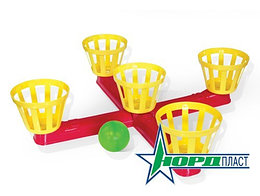 Напольная игра "Веселый баскетбол"