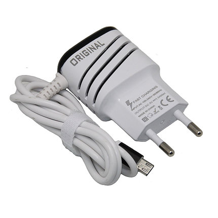 Зарядное устройство Original 2 USB Micro, фото 2