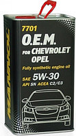 Моторное масло MANNOL O.E.M. for Chevrolet Opel 4 литра