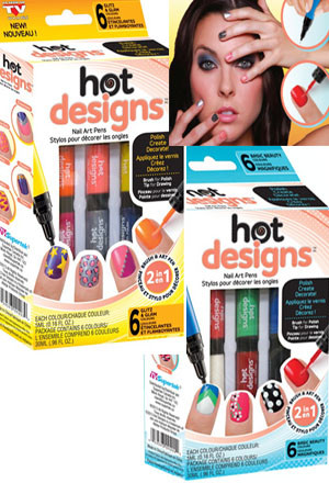 Набор карандашей для ногтей Hot Designs