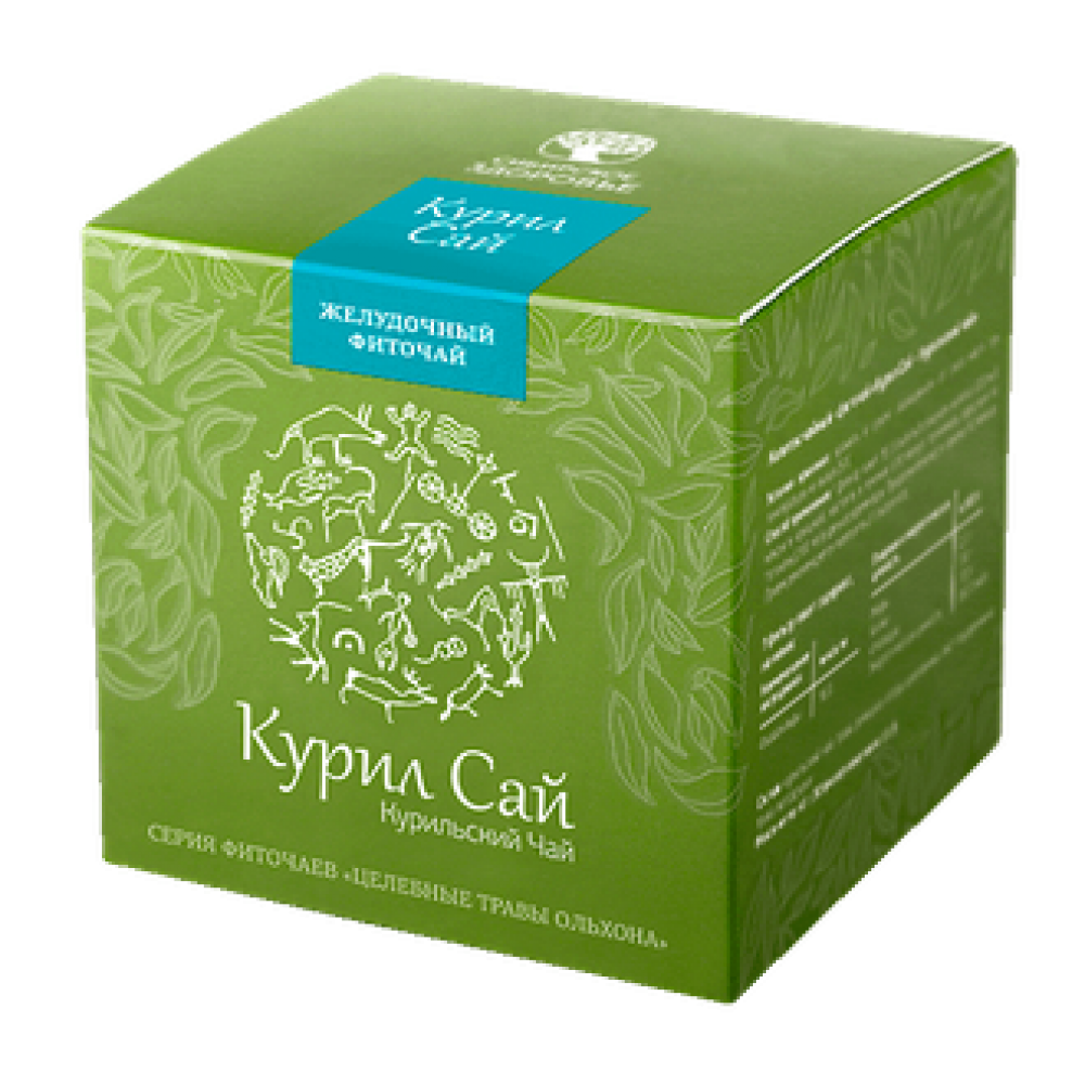 Желудочный фиточай Курил Сай - Курильский чай