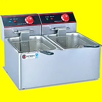 Фритюрница двойная 6л + 6л