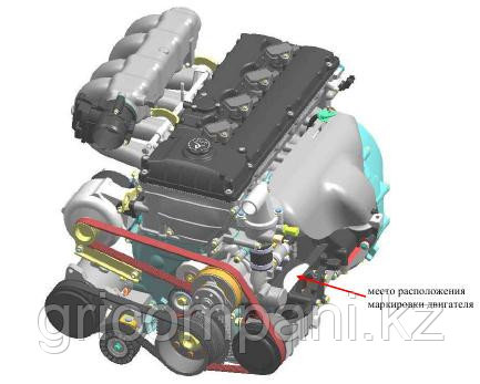 Двигатель для Газели инжектор EURO-III, с ремнем агрегатов 👨🔧, АИ-92/ 40524100040001