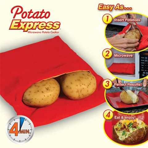 Мешочек для приготовления картофеля в микроволновой печи Patato Express