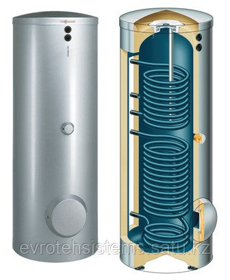 Стальной вертикальный водонагреватель VITOCELL 100-V