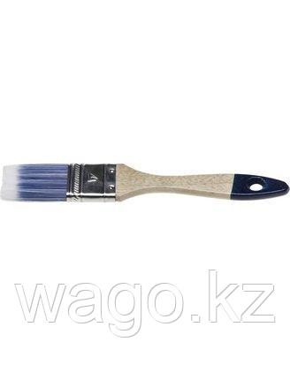 КИСТЬ ПЛОСКАЯ МАЛЯРНАЯ STAYER 01032-025, AQUA-STANDARD, ИСКУССТВЕННАЯ ЩЕТИНА, ДЕРЕВЯННАЯ РУЧКА, 25 ММ, фото 2