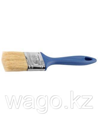 КИСТЬ ПЛОСКАЯ МАЛЯРНАЯ STAYER 01085-50_Z01, UNIVERSAL-PROFI, СВЕТЛАЯ НАТУРАЛЬНАЯ ЩЕТИНА, ПЛАСТМАССОВАЯ РУЧКА, , фото 2