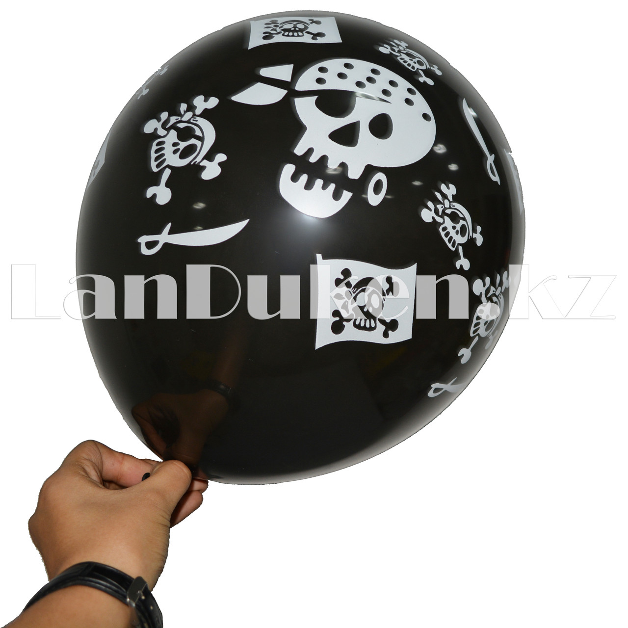Воздушные шары "Черепа" 100 штук/упаковка - фото 2 - id-p46434041