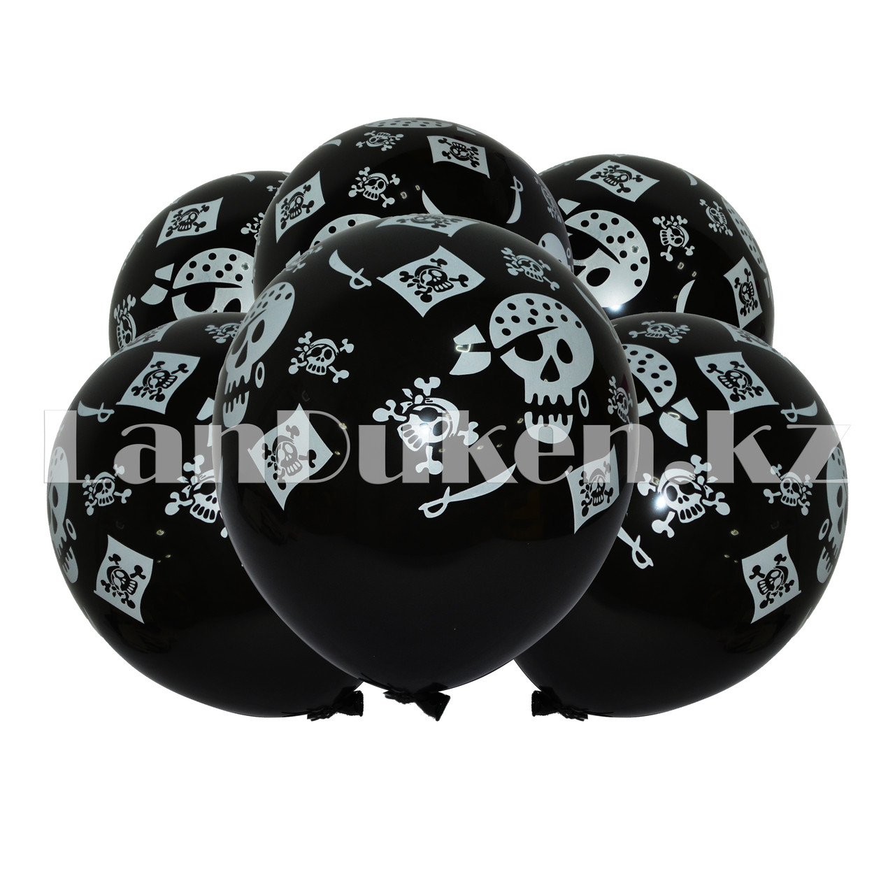 Воздушные шары "Черепа" 100 штук/упаковка - фото 1 - id-p46434041