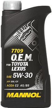 Моторное масло MANNOL O.E.M. for Toyota Lexus 5w30 1 литр