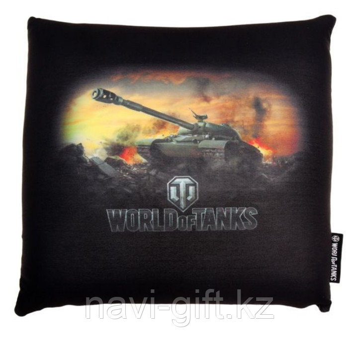 Мягкая подушка-антистресс "World Of Tanks",25 см × 28 см × 15 см
