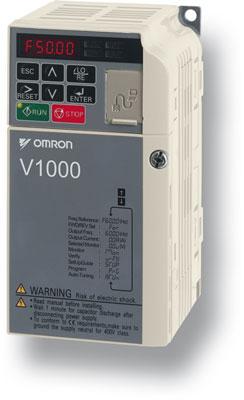 CIMR-VC4A0004BAA  (Inverter V1000, 400 V, ND: 4,1 A / 1,5 kW, HD: 3,4 A / 0,75 kW, IP20)