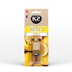 Ароматизатор K2 "VENTO" флакон с деревянной крышкой лимон