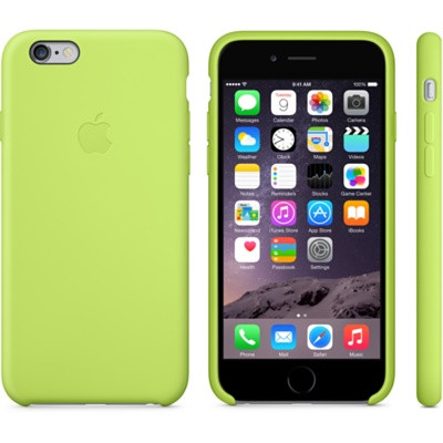 Силиконовый чехол для iPhone 6 plus/6s plus (зеленый)