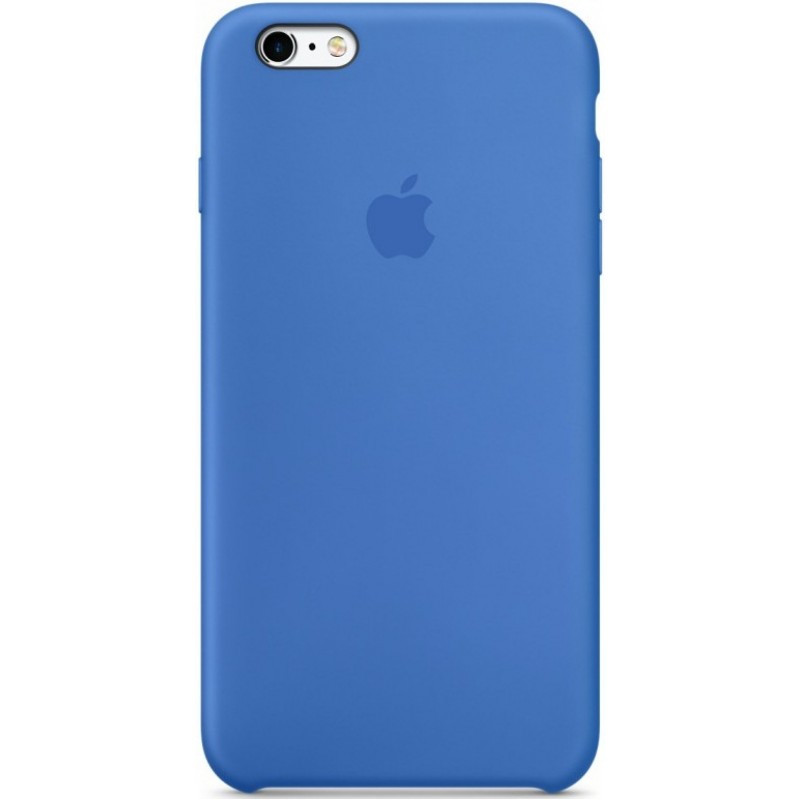 Силиконовый чехол для iPhone 6 plus/6s plus (синий) - фото 2 - id-p46514574