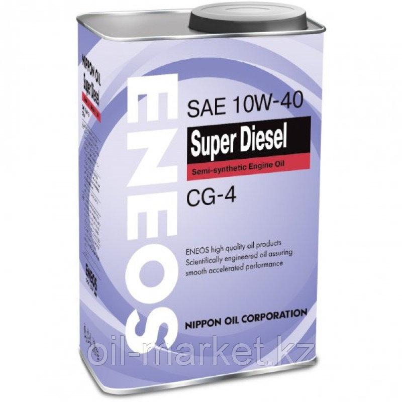 ENEOS Моторное масло SUPER DIESEL 10w-40 semi-synthetic 0,94 л