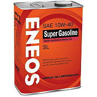 ENEOS Моторное масло SUPER GASOLINE 10w-40 semi-synthetic 4 л