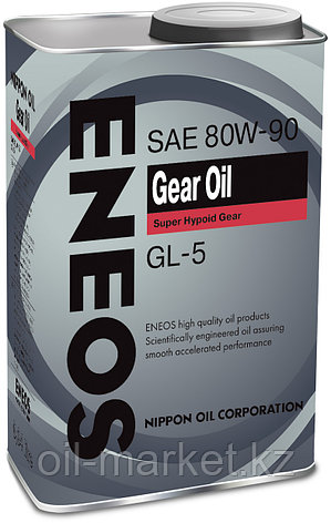 ENEOS Трансмиссионное масло GEAR OIL GL-5 80W90 0,94 л, фото 2