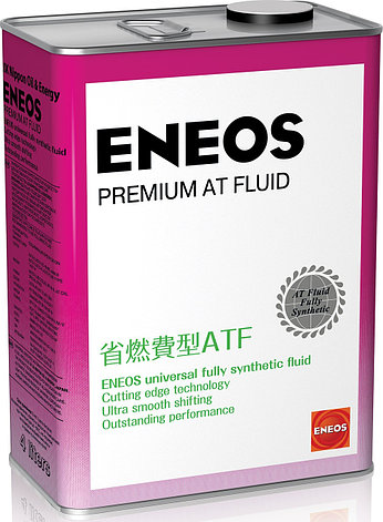ENEOS Масло для АКПП Premium AT Fluid 4 л., фото 2