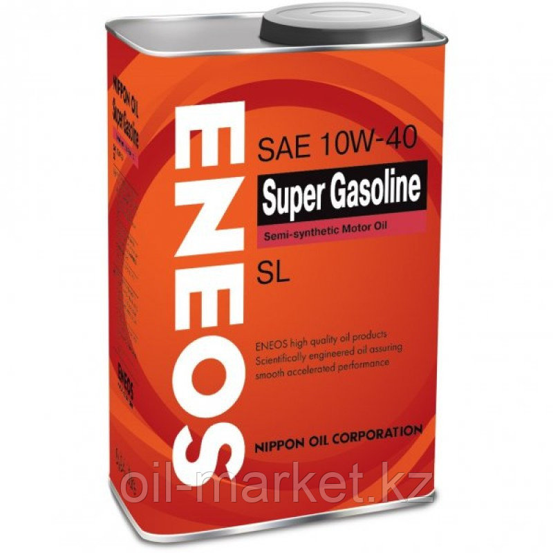 Моторное масло ENEOS SUPER GASOLINE 10w-40 semi-synthetic 0.94 л