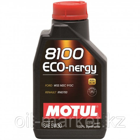 Моторное масло MOTUL 8100 Eco-nergy 5W-30 1л, фото 2