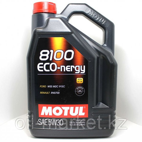 MOTUL Моторное масло 8100 Eco-nergy 5W-30 5л, фото 2
